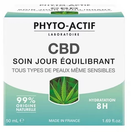Phyto-Actif CBD Soin Jour Équilibrant 50 ml