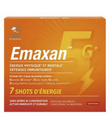 Phytoresearch Emaxan Shots d'Énergie Unidoses x 7