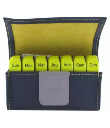Pilbox Mini Gris Foncé/Vert