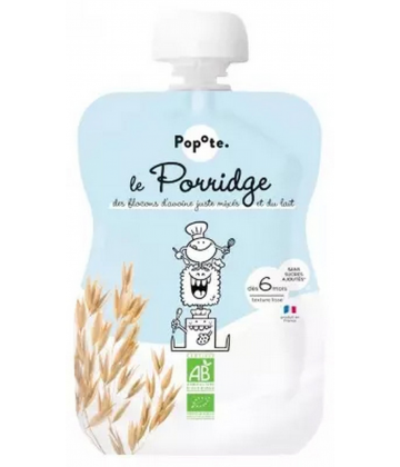 Popote Gourde Le Porridge Purée des 6 Mois Bio 100 g