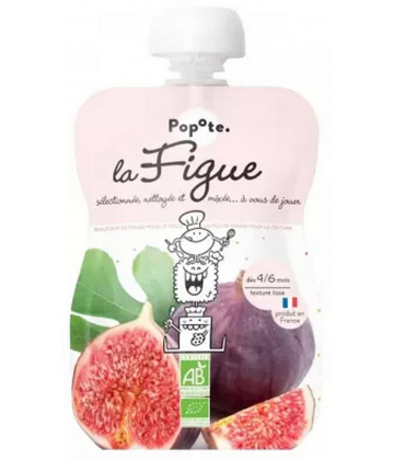 Popote Gourde La Figue Compote des 4/6 Mois Bio 120 g