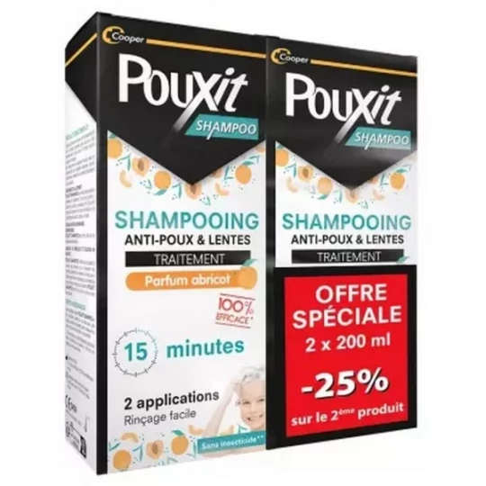 Pouxit Shampoing Abricot Anti-Poux & Lentes - image 5