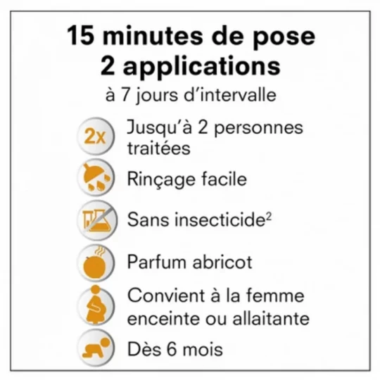 Pouxit Shampoing Abricot Anti-Poux & Lentes - image 9