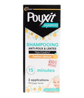 Pouxit Shampoing Anti-Poux & Lentes Abricot 200 ml