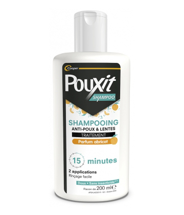 Pouxit Shampoing Anti-Poux & Lentes Abricot 200 ml