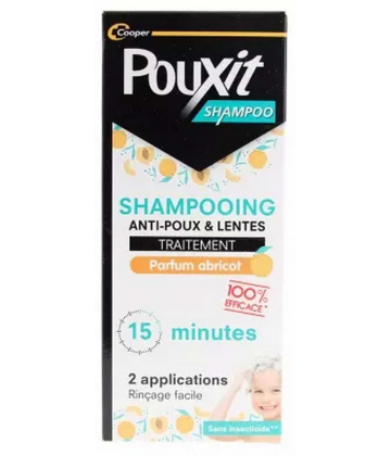 Pouxit Shampoing Anti-Poux & Lentes Abricot 200 ml