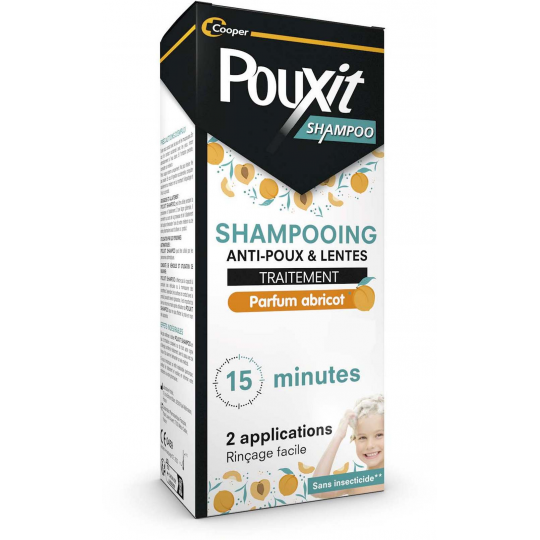 Pouxit Shampoing Anti-Poux & Lentes Abricot 200 ml
