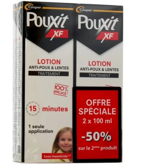 Pouxit Lotion Anti-Poux & Lentes 100 ml x 2 - image 2