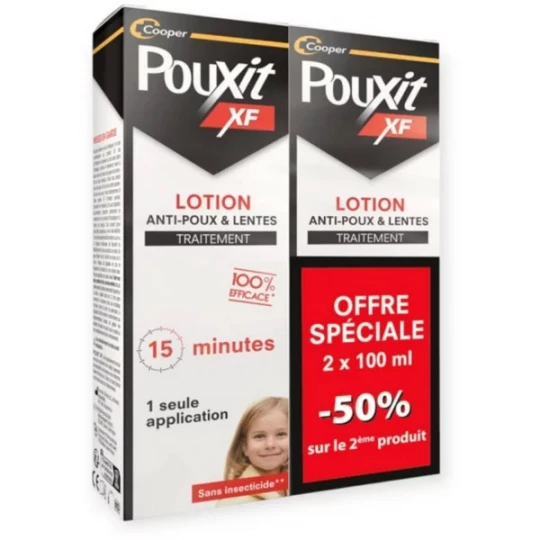 Pouxit Lotion Anti-Poux & Lentes 100 ml x 2 - image 6