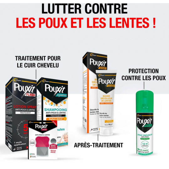 Pouxit Lotion Anti-Poux & Lentes 100 ml x 2 - image 5