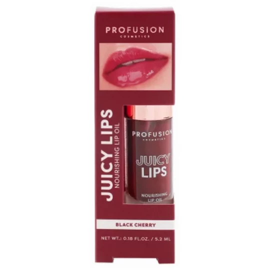 Profusion Cosmetics Juicy Lip Huile à Lèvres Nourrissante Teintée Black Cherry 52 ml - image 5