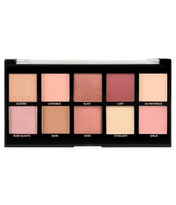 Profusion Cosmetics Palette Yeux Bare Rose 10 Teintes