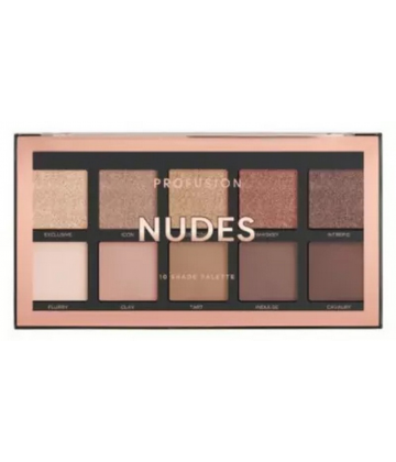 Profusion Cosmetics Palette Yeux Nudes 10 Teintes