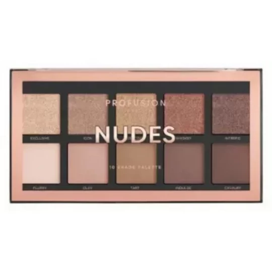 Profusion Cosmetics Palette Yeux Nudes 10 Teintes
