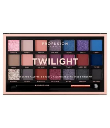 Profusion Cosmetics Palette Yeux Twilight 21 Teintes
