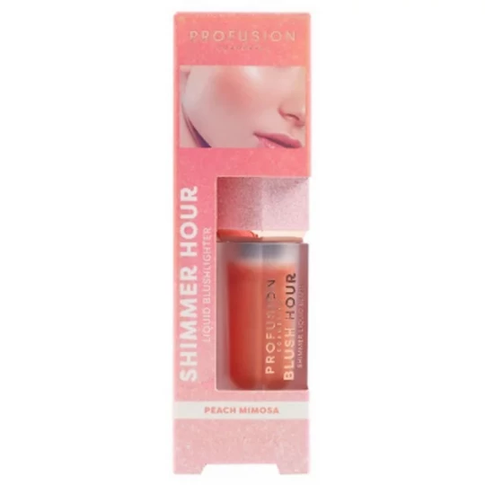 Profusion Cosmetics Shimmer Hour Fard à Joues Liquide Teinte Peach Mimosa 6 ml - image 3