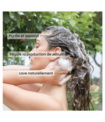 Pulpe de Vie Shampoing Purifiant Citron et Concombre Bio 400 ml