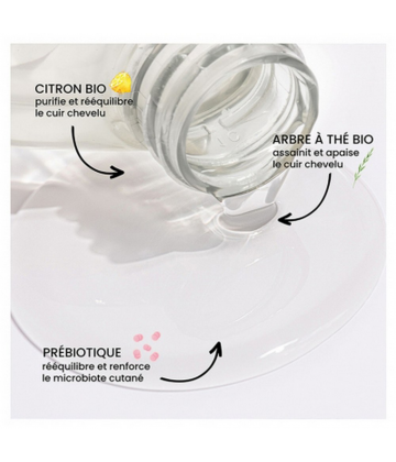 Pulpe de Vie Shampoing Purifiant Citron et Concombre Bio 400 ml