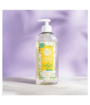 Pulpe de Vie Shampoing Purifiant Citron et Concombre Bio 400 ml