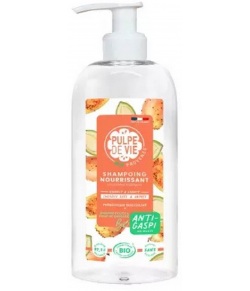 Pulpe de Vie Shampoing Nourrissant Amande Douce Bio 400 ml