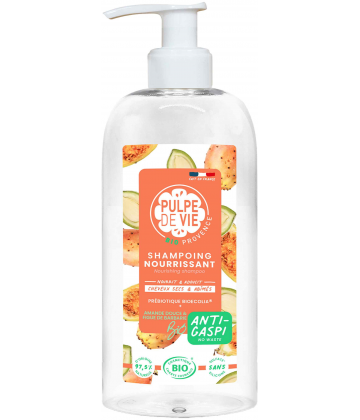 Pulpe de Vie Shampoing Nourrissant Amande Douce Bio 400 ml