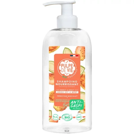 Pulpe de Vie Shampoing Nourrissant Amande Douce Bio 400 ml