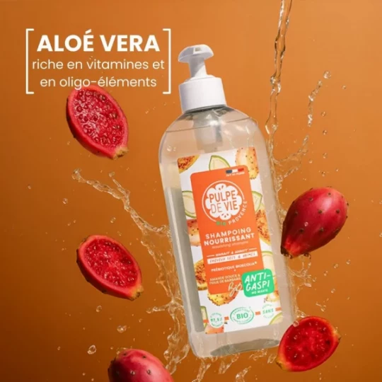 Pulpe de Vie Shampoing Nourrissant Amande Douce Bio 400 ml - image 3
