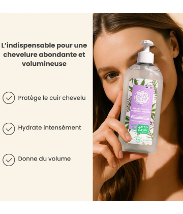 Pulpe de Vie Shampoing Volume et Pousse Chanvre et Romarin 400 ml - image 5
