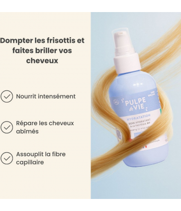 Pulpe de Vie Soin Hydratant Cheveux Sans Rinçage Bio 100 ml - image 2