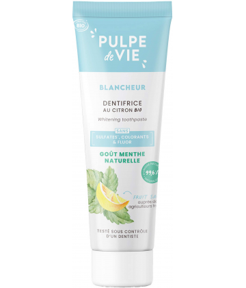 Pulpe de Vie Dentifrice Blancheur Gout Menthe 75 ml