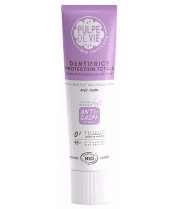 Pulpe de Vie Dentifrice Protection Gout Menthe Bio 75 ml
