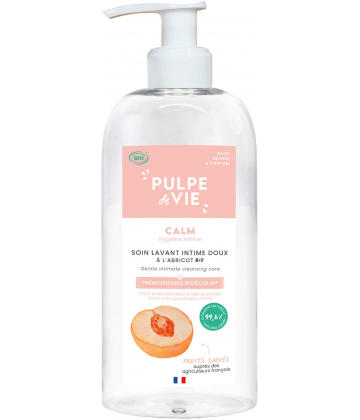 Pulpe de Vie Soin Lavant Intime Doux Abricot Bio 400 ml