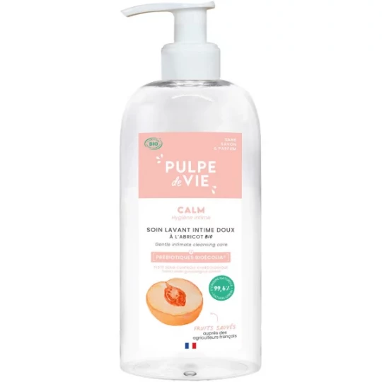 Pulpe de Vie Soin Lavant Intime Doux Abricot Bio 400 ml