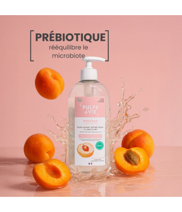 Pulpe de Vie Soin Lavant Intime Doux Abricot Bio 400 ml - image 4