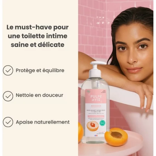 Pulpe de Vie Soin Lavant Intime Doux Abricot Bio 400 ml - image 5