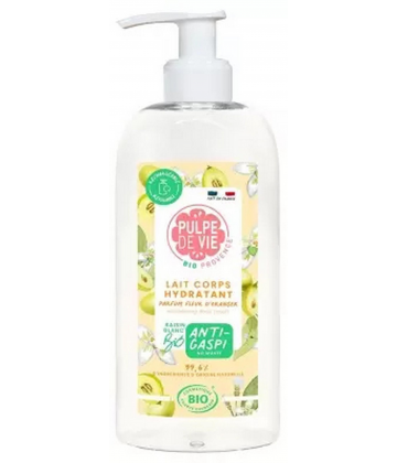 Pulpe de Vie Lait Corps Hydratant Fleur d'Oranger Bio 400 ml