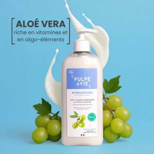 Pulpe de Vie Lait Corps Hydratant Fleur d'Oranger Bio 400 ml - image 3