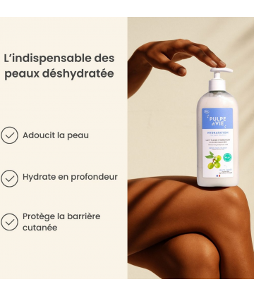 Pulpe de Vie Lait Corps Hydratant Fleur d'Oranger Bio 400 ml - image 2