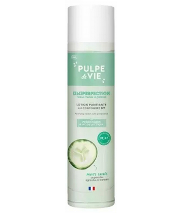Pulpe de Vie Lotion Purifiante au Concombre Bio 150 ml