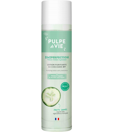 Pulpe de Vie Lotion Purifiante au Concombre Bio 150 ml