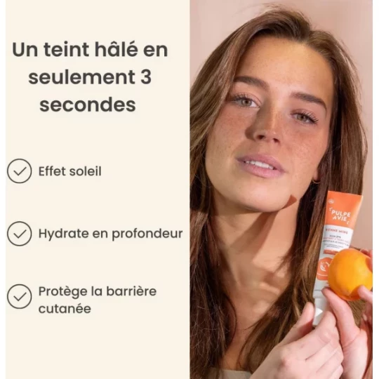 Pulpe de Vie Bonne Mine Soin 2 en 1 Hydratant à l'Abricot 40 ml - image 5