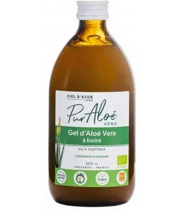 Pur Aloé Gel d'Aloé Vera à Boire Bio 500 ml