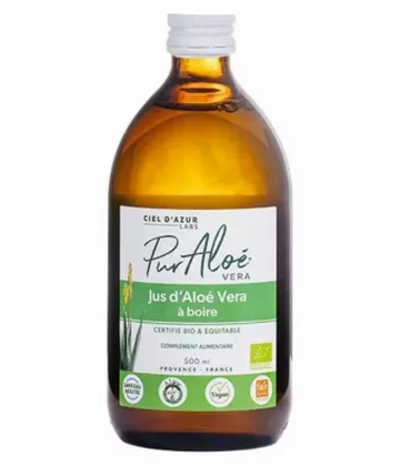 Pur Aloé Jus d'Aloe Vera à Boire Bio 500 ml