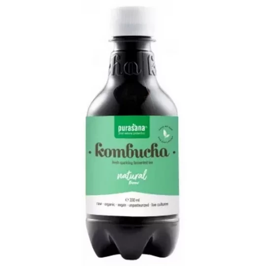 Purasana Kombucha Saveur Naturel Bio 330 ml