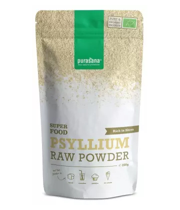 Purasana Super Food Poudre de Psyllium Bio 200 g