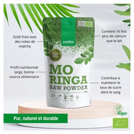 Purasana Moringa Bio 200 g - image 3