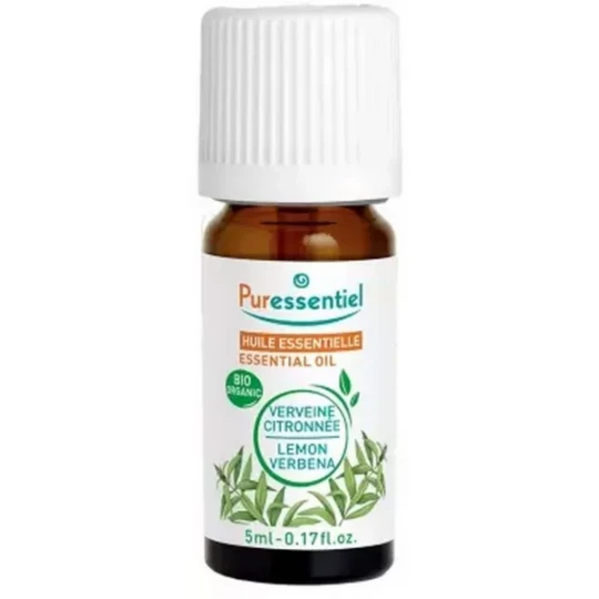 Puressentiel Huile Essentielle Verveine Citronnée (Lippia citriodora) Bio 5 ml