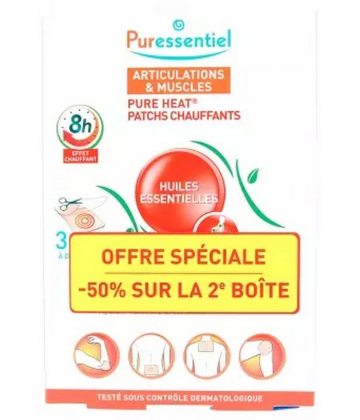 Puressentiel Articulations & Muscles Patchs Chauffants x 6