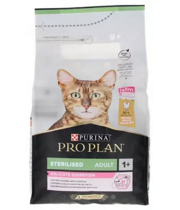 Purina Proplan pour Chat Adulte Stérilisé Digestion Délicate Poulet 1,5 kg