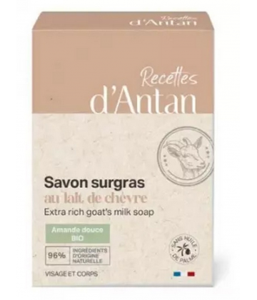 Recettes d'Antan Savon Surgras au Lait de Chevre 100 g